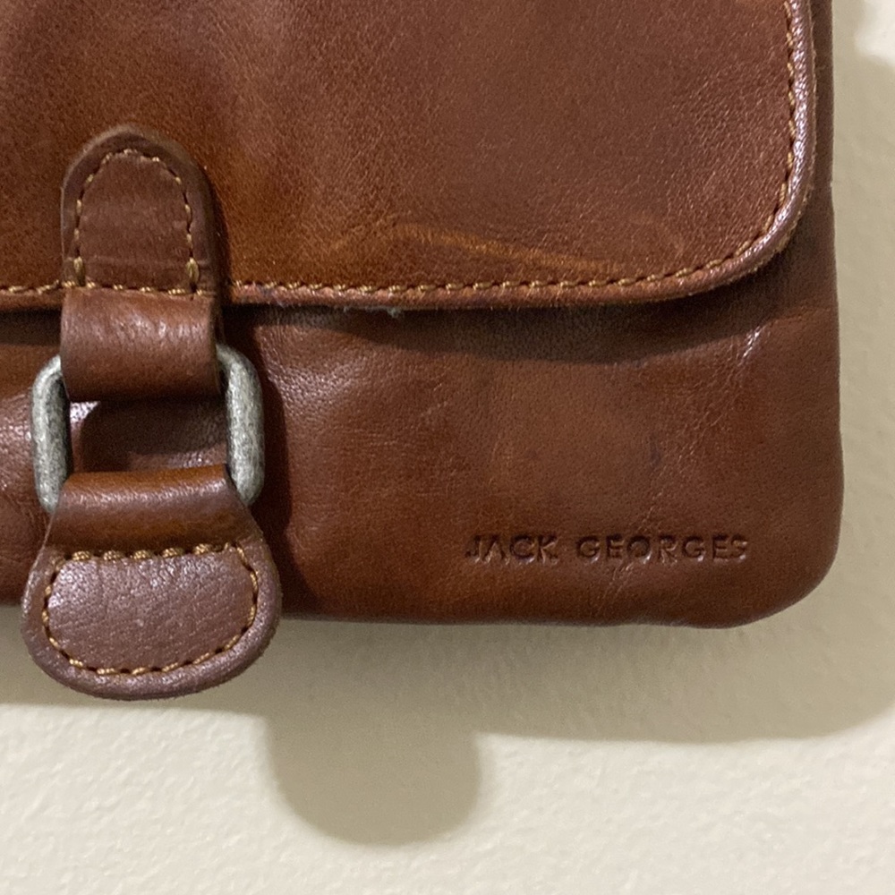 Jack Georges leather crossbody - Picture 3 of 12